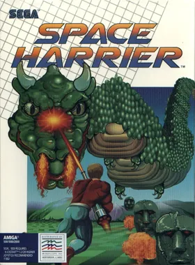 Space Harrier box cover front